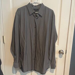 Banana Republic Gray Slim Fit Shirt